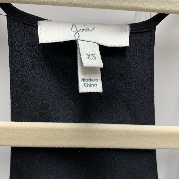 Joie Black Sleeveless Mini Dress Size XS - Picture 7 of 8